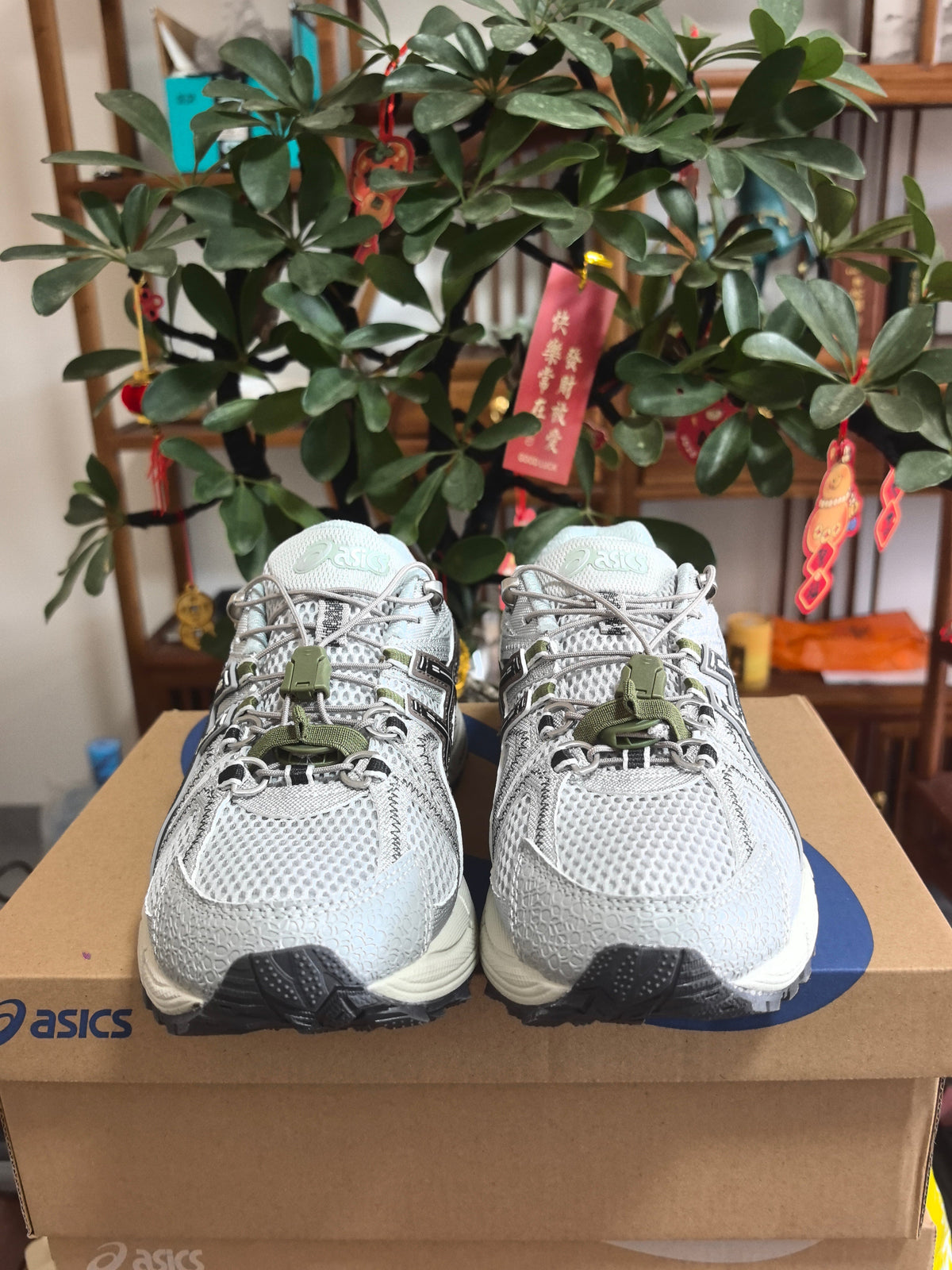 Nike Air Zoom Spiridon Cage 2 Sneakers, in Gray and White - product image from the listing.