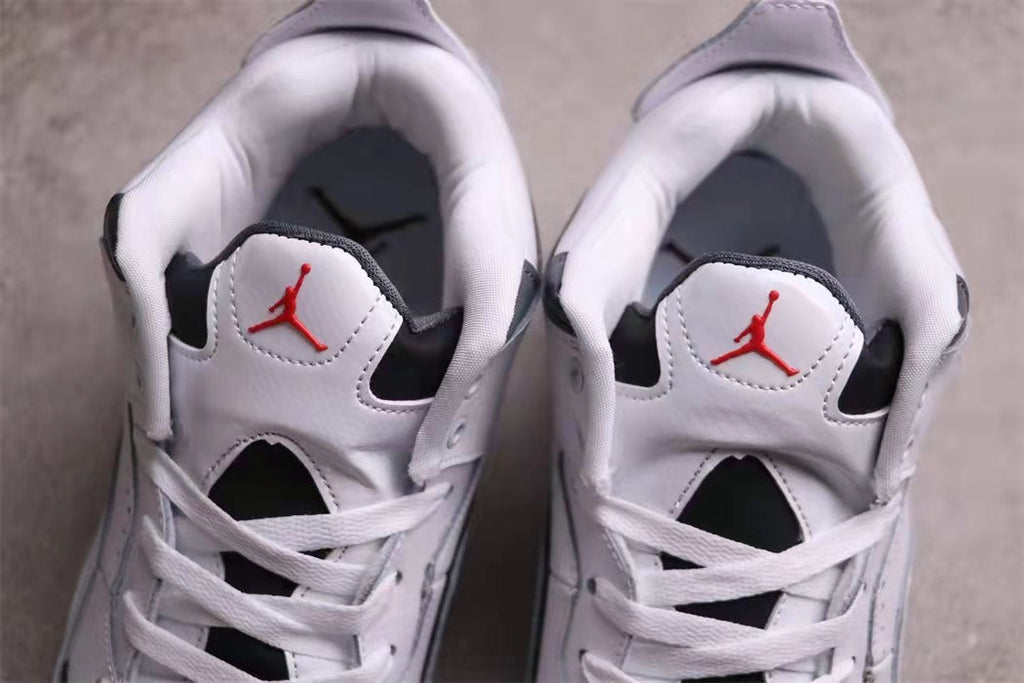 Jordan 23 Low Sneakers in White Black AR1522-100 - product image from the listing.