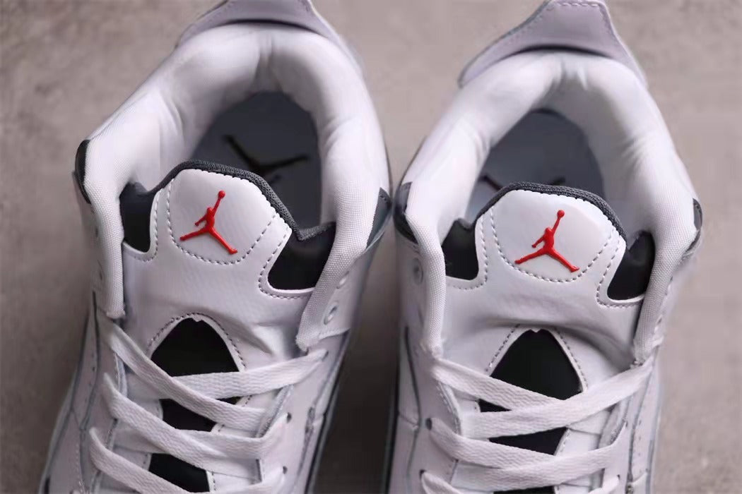 Jordan 23 Low Sneakers in White Black AR1522-100 - product image from the listing.