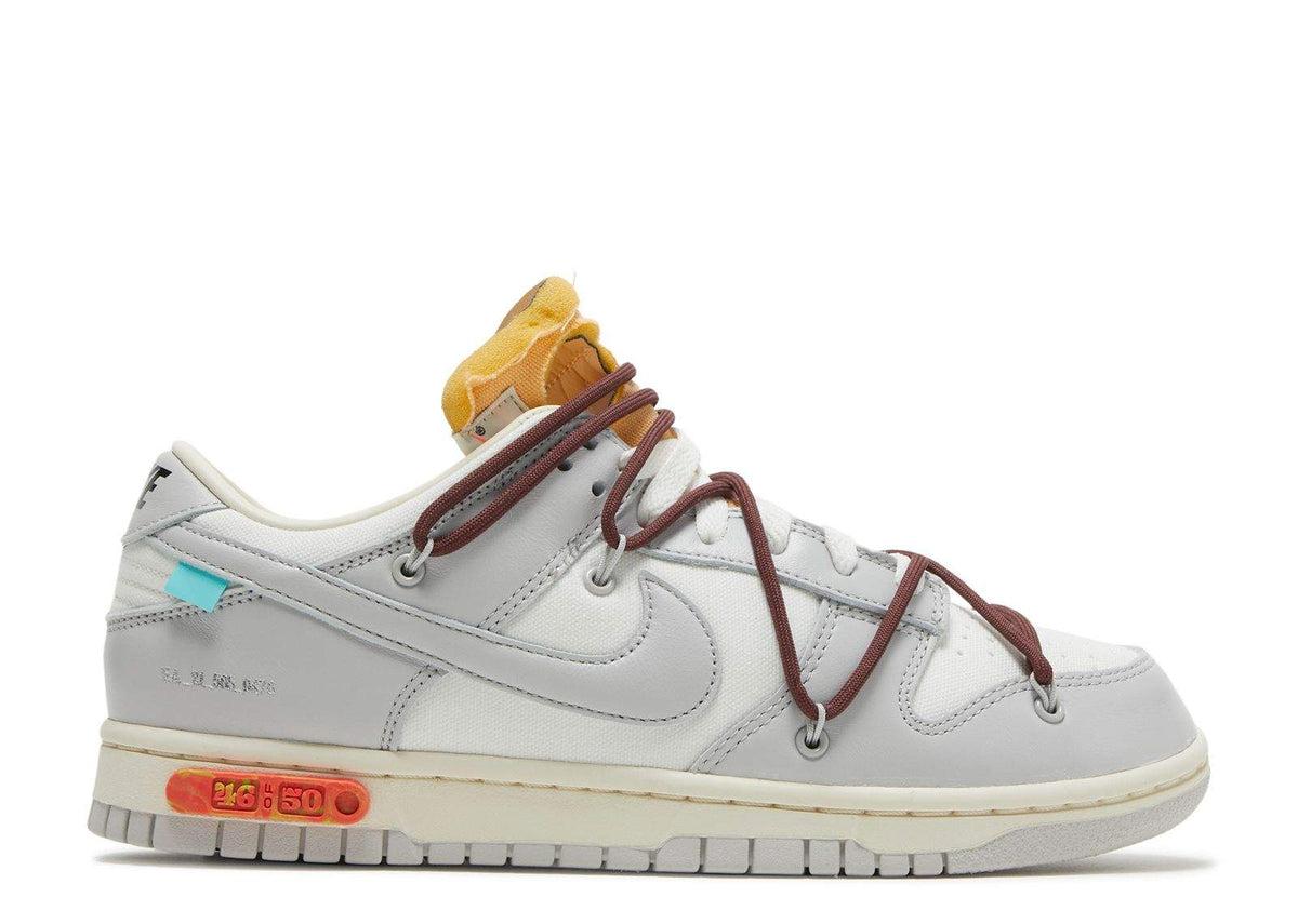 Nike Off-White x Dunk Low 'Lot 46 of 50' Sneaker - product image from the listing.