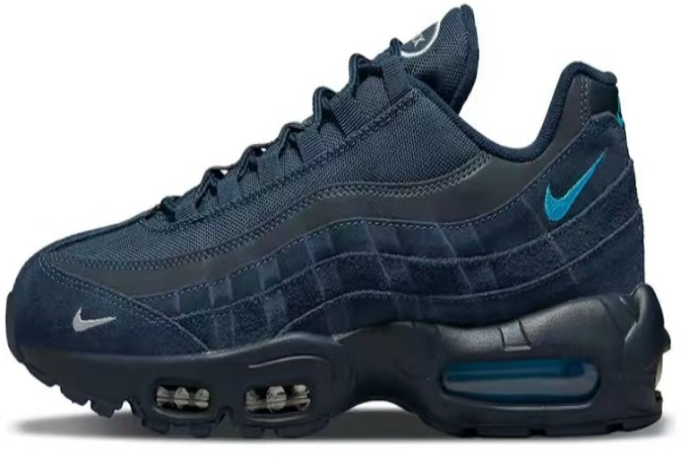 Deep Navy Nike Air Max 95 Sneakers - product image from the listing.