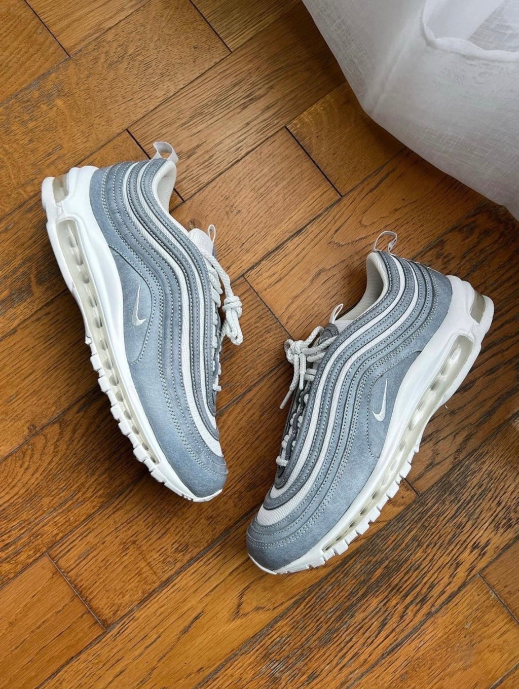 Nike Air Max 97 CDG Collaboration Sneakers in Blue DX6932-001 - product image from the listing.