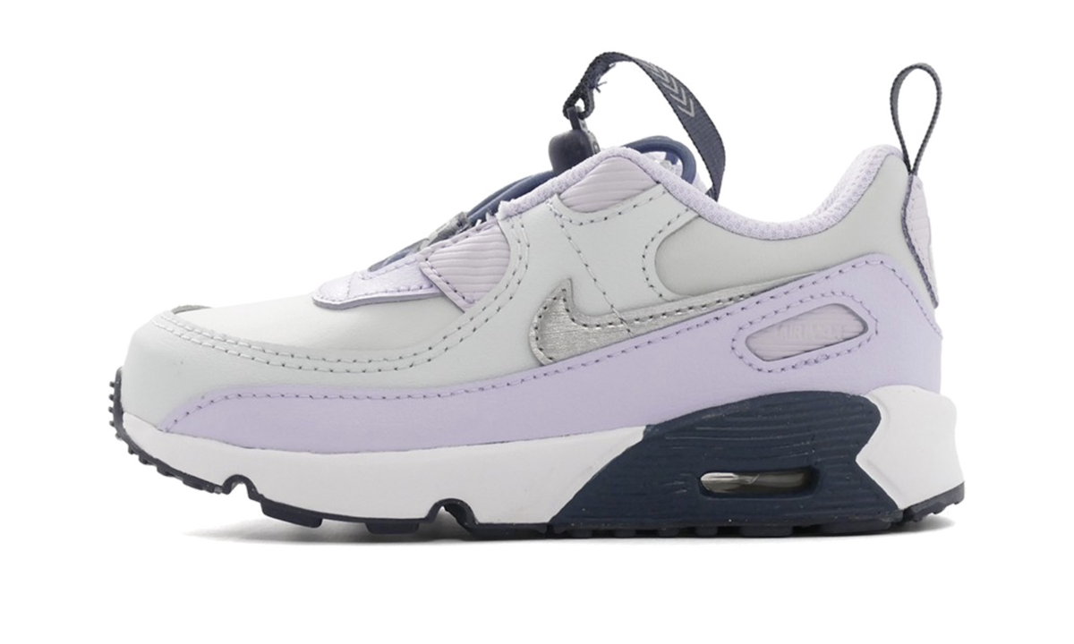 "Pure Platinum Violet Frost" Air Max 90 Toggle PS CV0064 005 - product image from the listing.