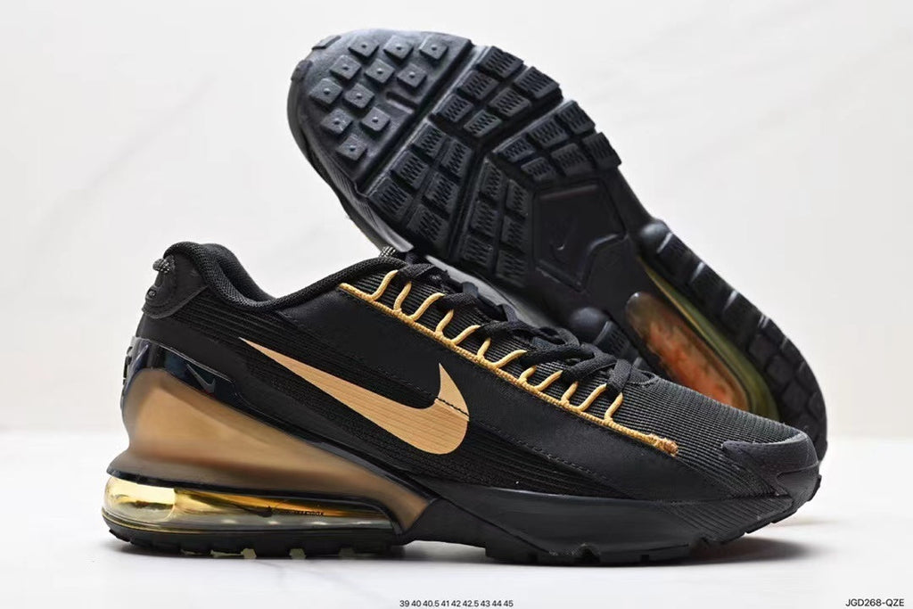 Nike Air Max 270 Sneakers in Black Gold - product image from the listing.