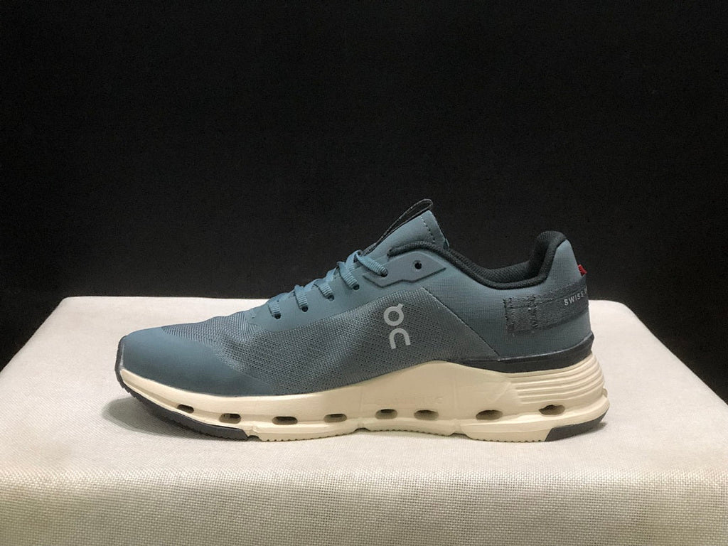 Blue and Cream On Cloudnova Form 2 Sneakers - product image from the listing.