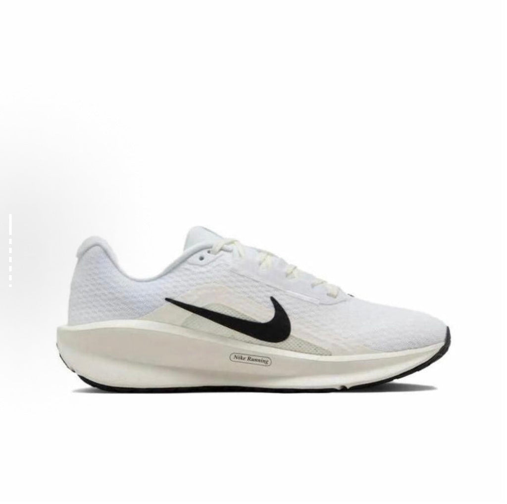 Nike Downshifter 13 Running Shoes in White Silver FD6476-100 - product image from the listing.