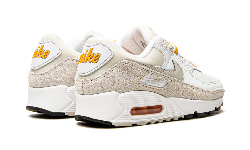 Women's AIR MAX 90 NMS "Light Bone University Gold" DA8709 100 - product image from the listing.