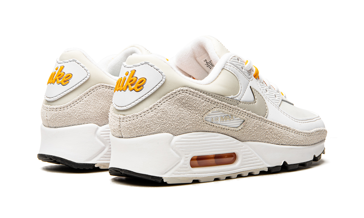 Women's AIR MAX 90 NMS "Light Bone University Gold" DA8709 100 - product image from the listing.