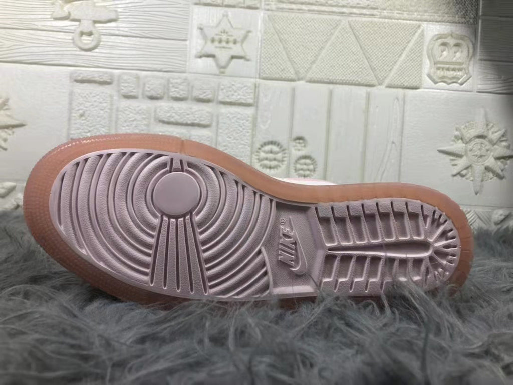 Air Jordan 1 Equality Sneakers Pink White CT5443-666 - product image from the listing.