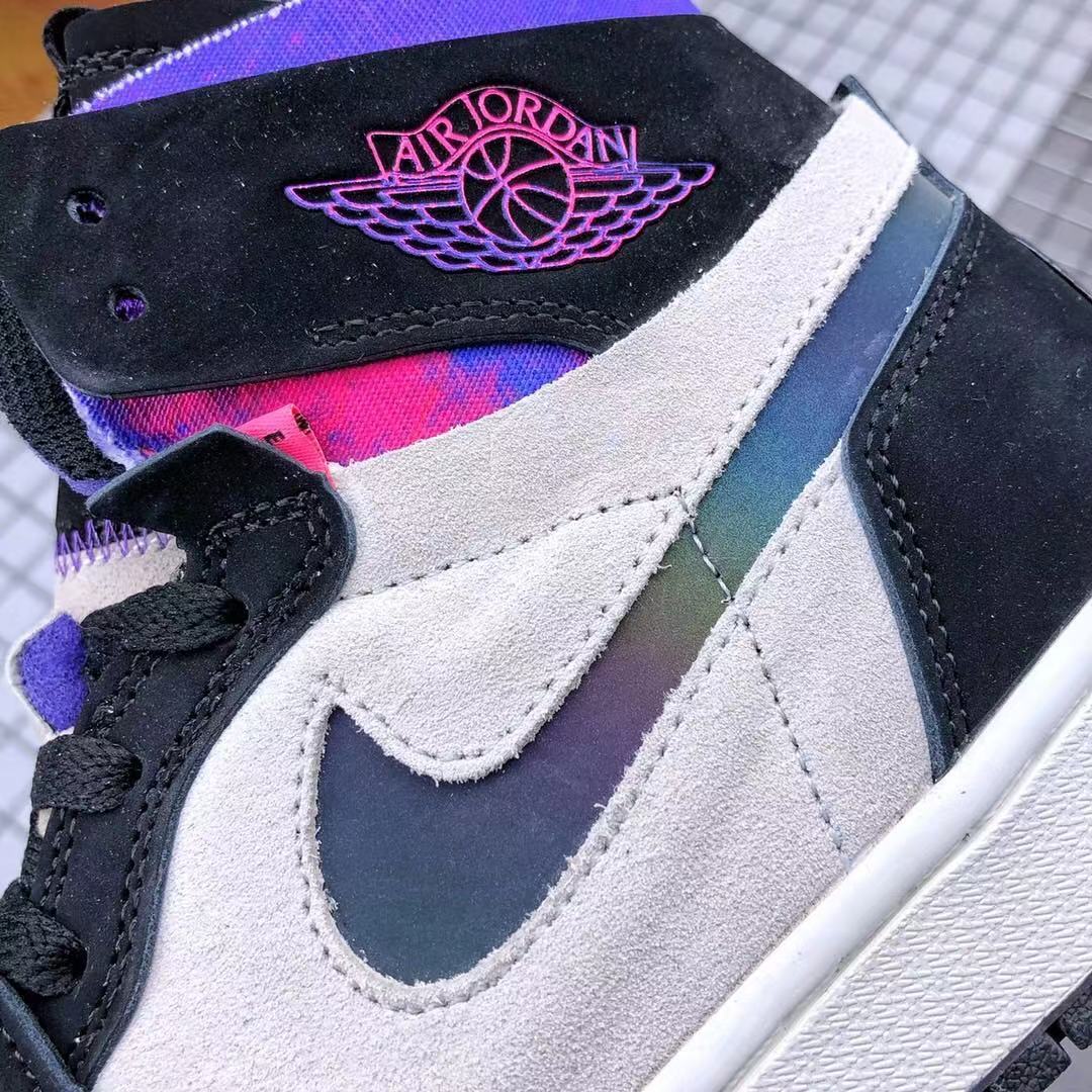 Air Jordan 1 Zoom CMFT PSG Black White Sneakers - product image from the listing.