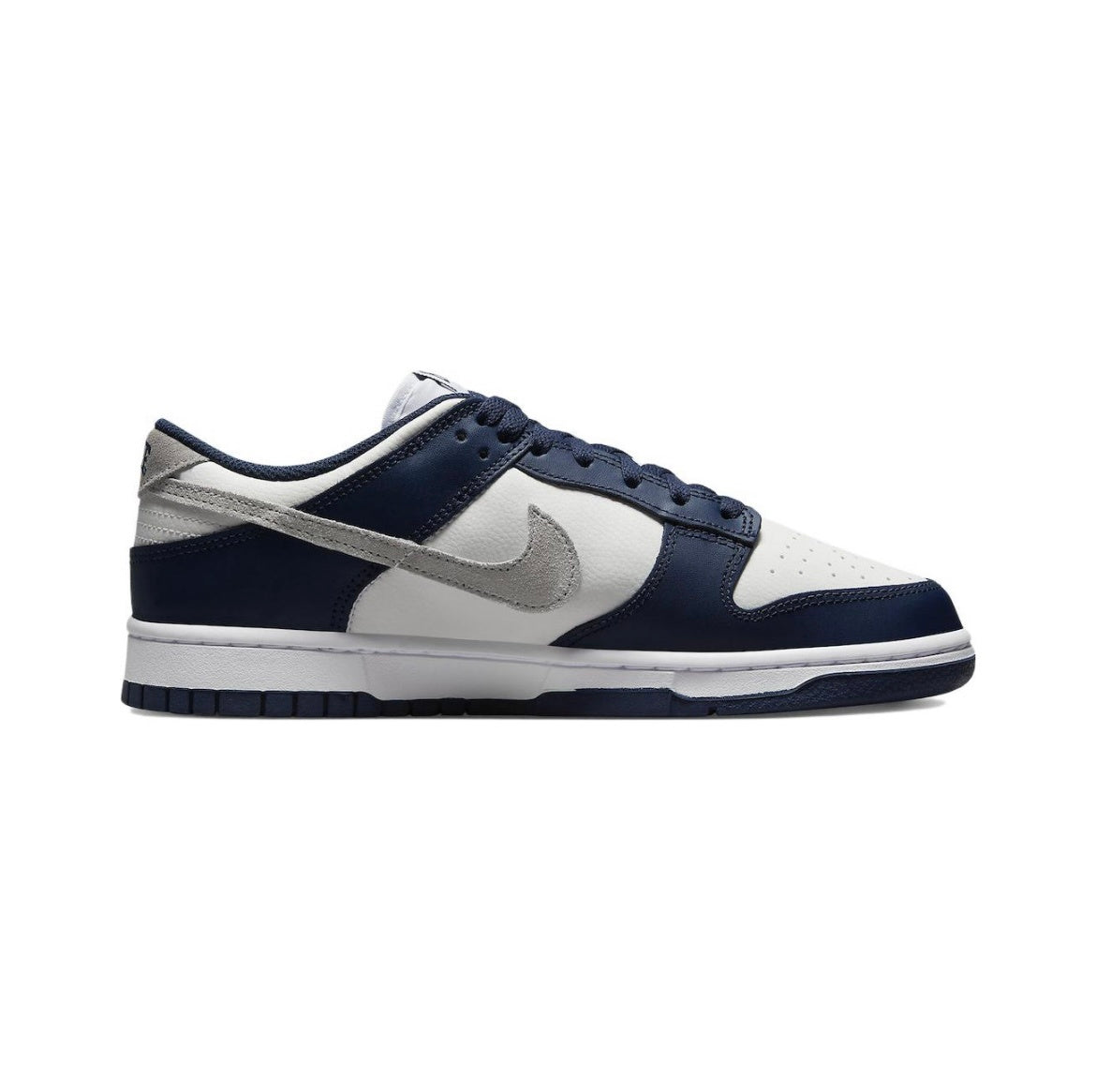 Nike Dunk Low Sneakers in Midnight Navy FD9749-400 - product image from the listing.