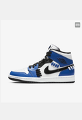 Jordan 1 High Sneakers in Blue Black White CV0152-401 - product image from the listing.