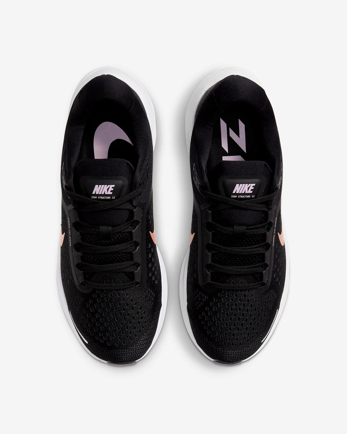 Nike Air Zoom Structure 23 Running Shoes in Black CZ6721-005 - product image from the listing.