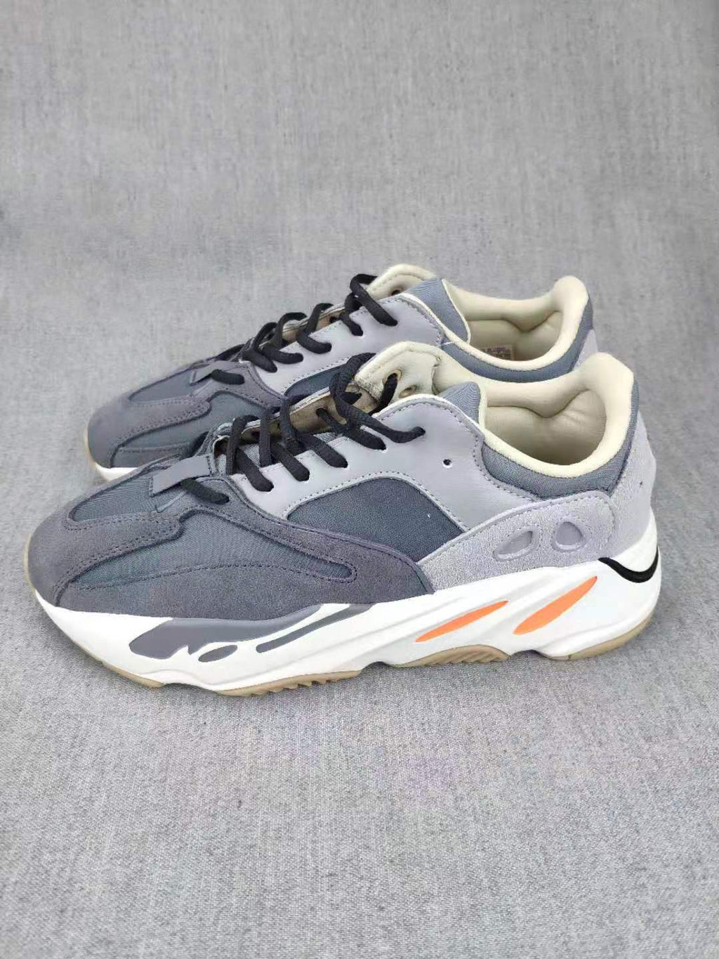 Nike Air Max 720 Sneakers Gray, in White and Orange - product image from the listing.