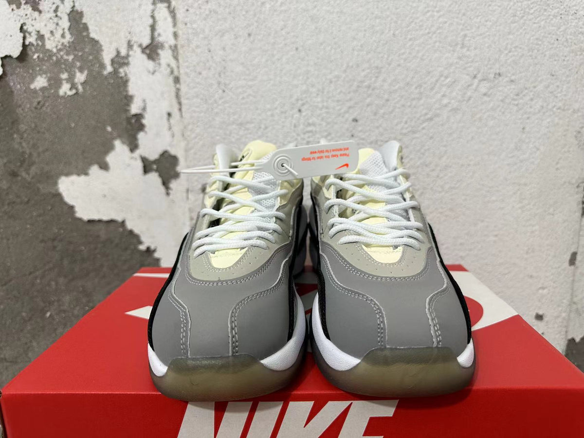 Grey and White Nike Air Max 97 Sneakers - product image from the listing.