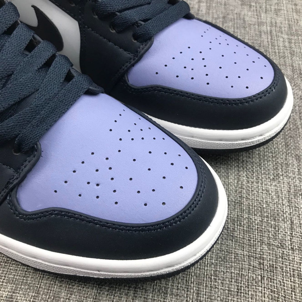 Sneakers Deep Blue Toe - Jordan 1 Mid 554724-445 - product image from the listing.