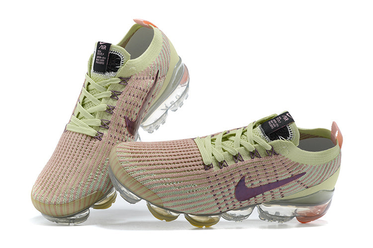 Nike Air VaporMax Flyknit 3 Sneakers, in Pale Yellow AJ6910-700 - product image from the listing.