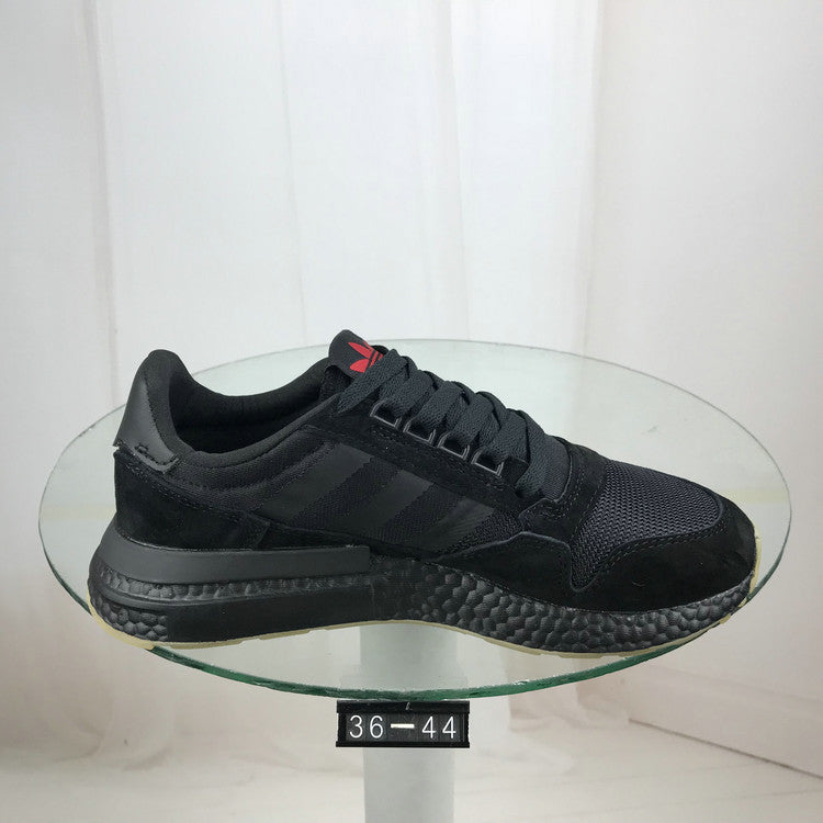 adidas ZX 500 RM Sneakers in Black and Cream - product image from the listing.