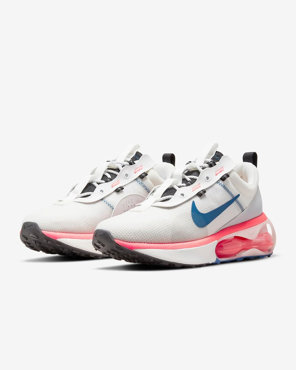 Nike Air Max 2021 Sneakers in White Blue Pink DH4245-100 - product image from the listing.