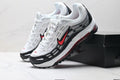 Nike Air Max 200 Sneakers in White Black Red - product image from the listing.