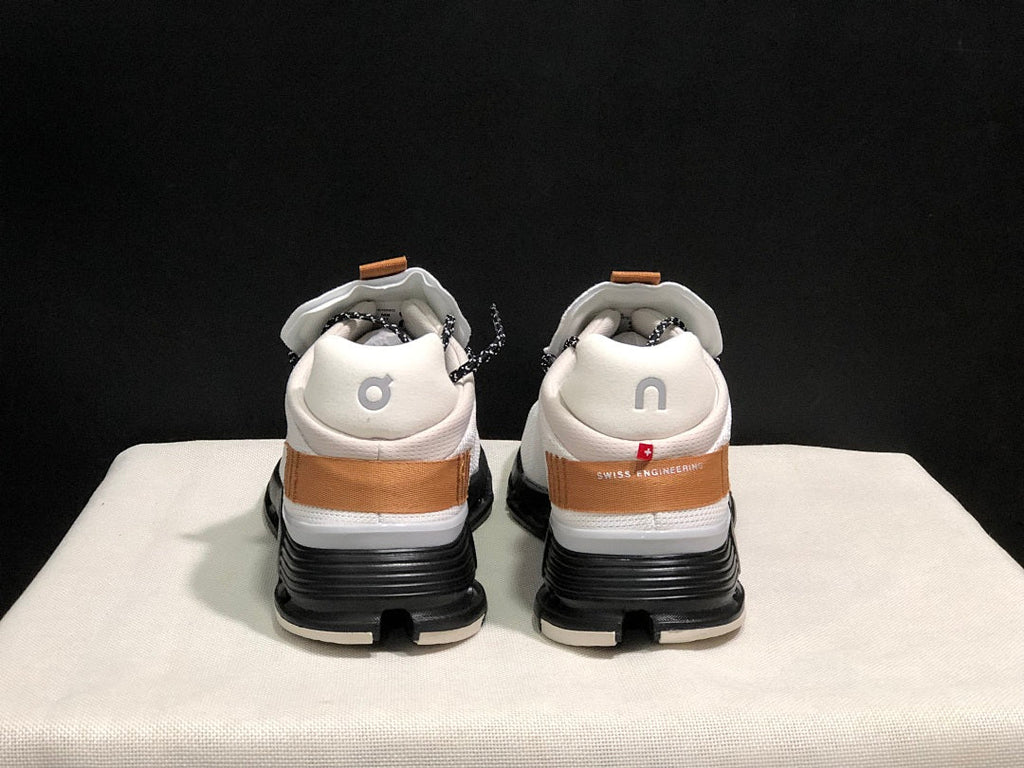 On Cloudnova Sneakers in White, in Black and Tan - product image from the listing.