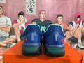 Nike ZoomX Running Shoes in Blue, in Black and Mint - product image from the listing.