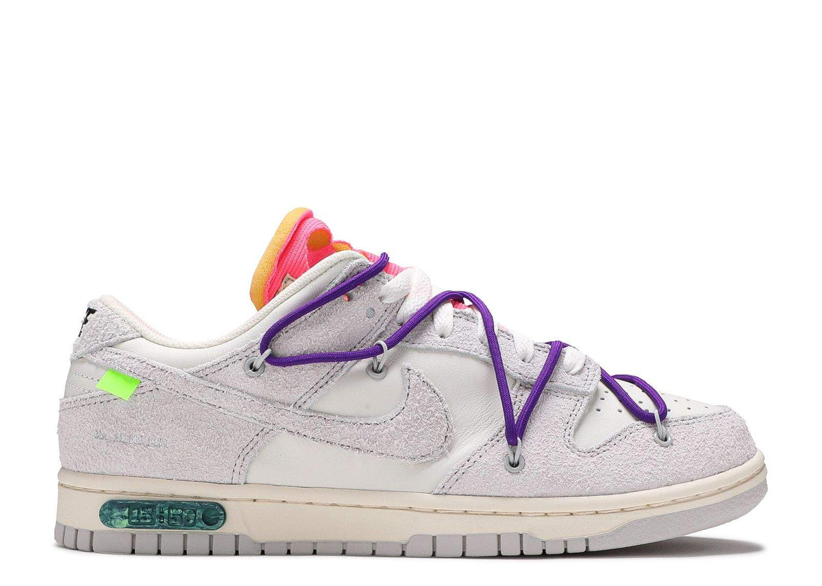 Nike Off-White x Dunk Low 'Lot 15 of 50' Sneaker - product image from the listing.