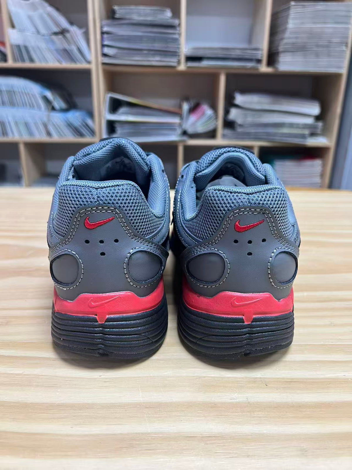 Nike P-6000 Sneakers in Blue Gray Red IF6199-001 - product image from the listing.