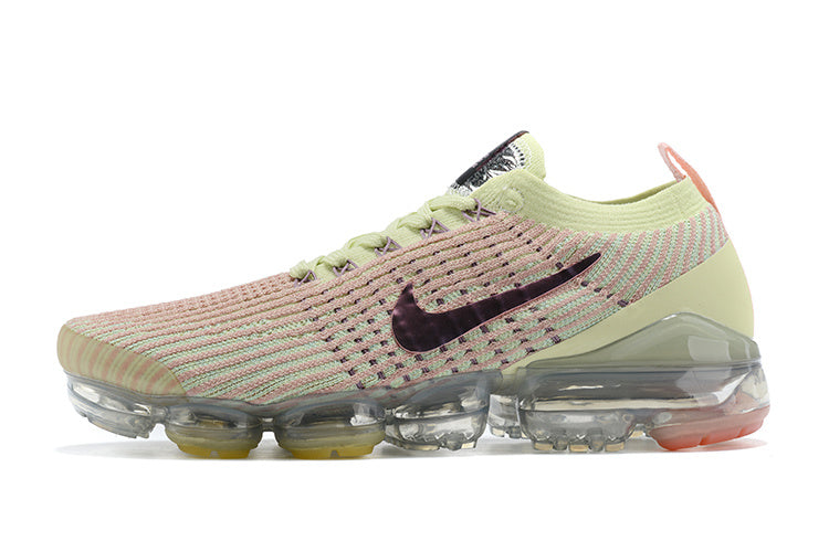 Nike Air VaporMax Flyknit 3 Sneakers, in Pale Yellow AJ6910-700 - product image from the listing.