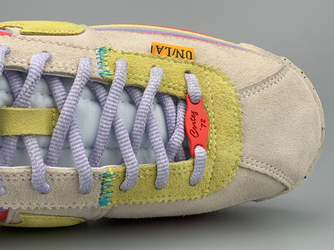 Nike Cortez SP Union LA Lemon Frost Trainers DR1413-100 - product image from the listing.