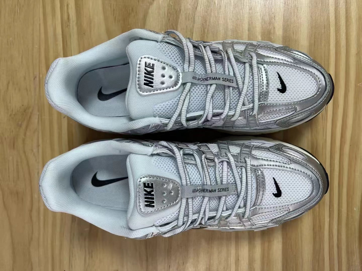Nike P-6000 Sneakers in White Grey CD6404-105 - product image from the listing.