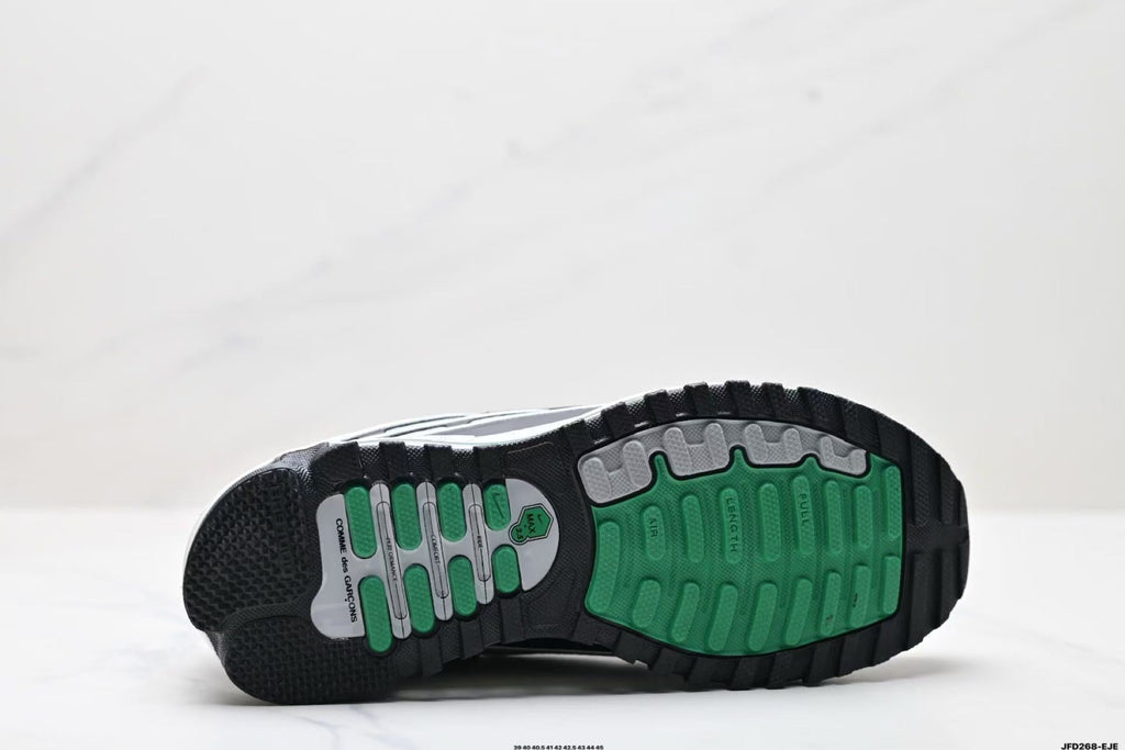 Nike Air Max 2024 Sneakers in White Green Black - product image from the listing.