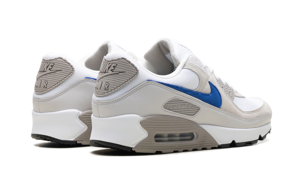 "College Grey Racer Blue" Air Max 90 DM0029 110 - product image from the listing.