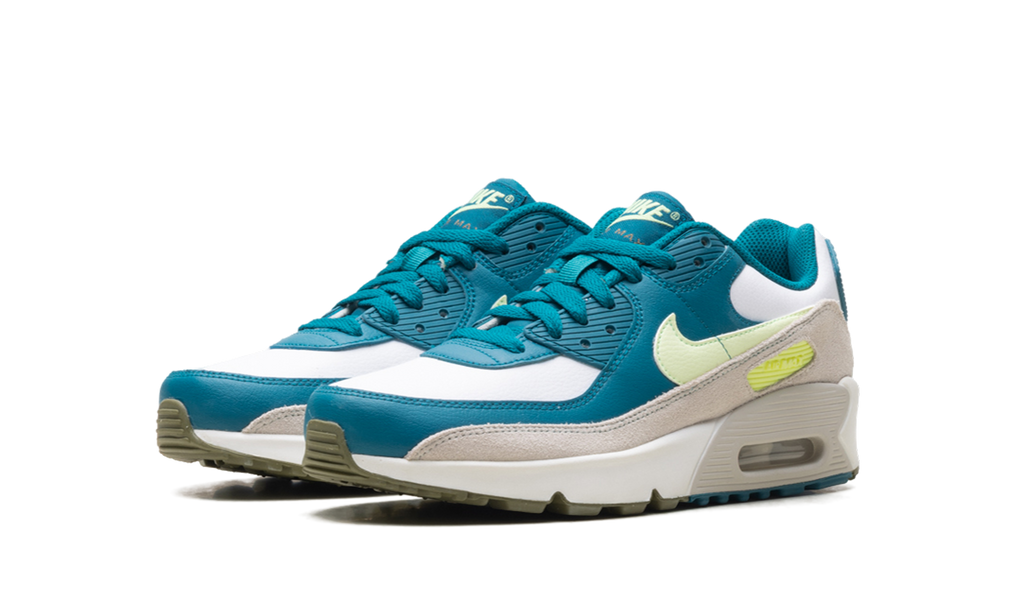 "Bright Spruce Barely Volt" Air Max 90 LTR GS CD6864 124 - product image from the listing.