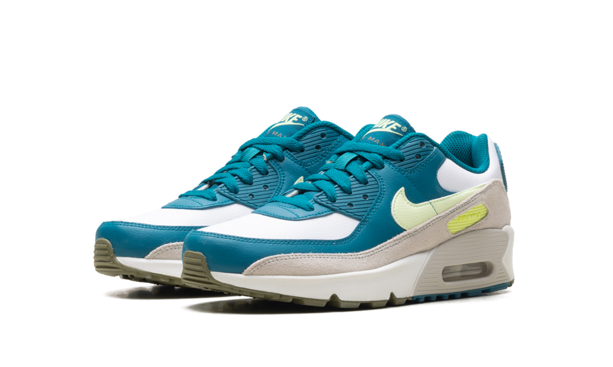 "Bright Spruce Barely Volt" Air Max 90 LTR GS CD6864 124 - product image from the listing.