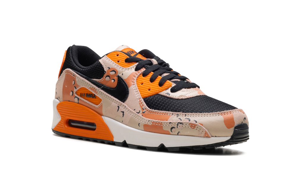 "Bio Beige / Safety Orange / Phantom / Black" Air Max 90 Premium IF1721 201 - product image from the listing.