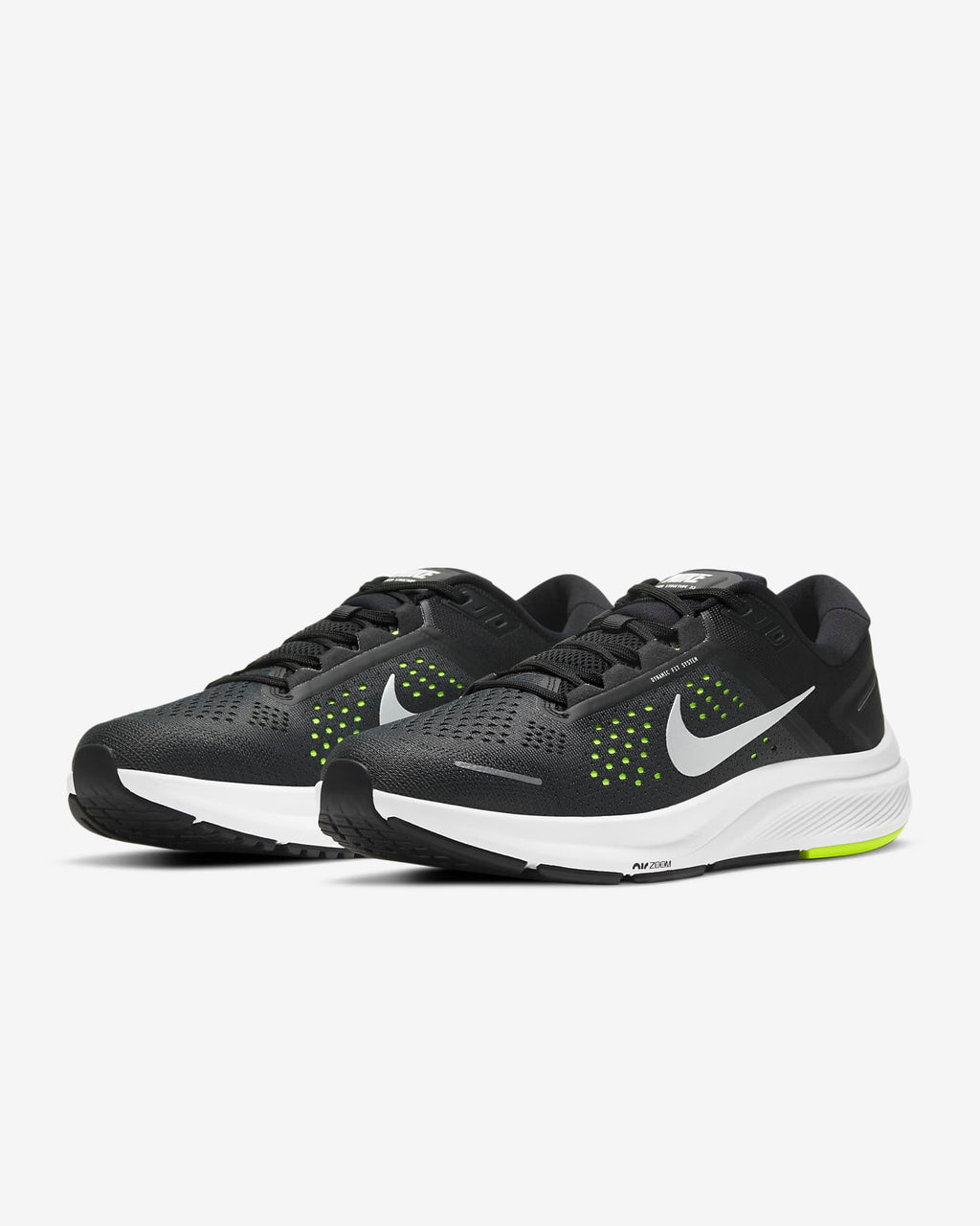 Nike Air Zoom Structure 23 Running Shoes in Black CZ6720-010 - product image from the listing.