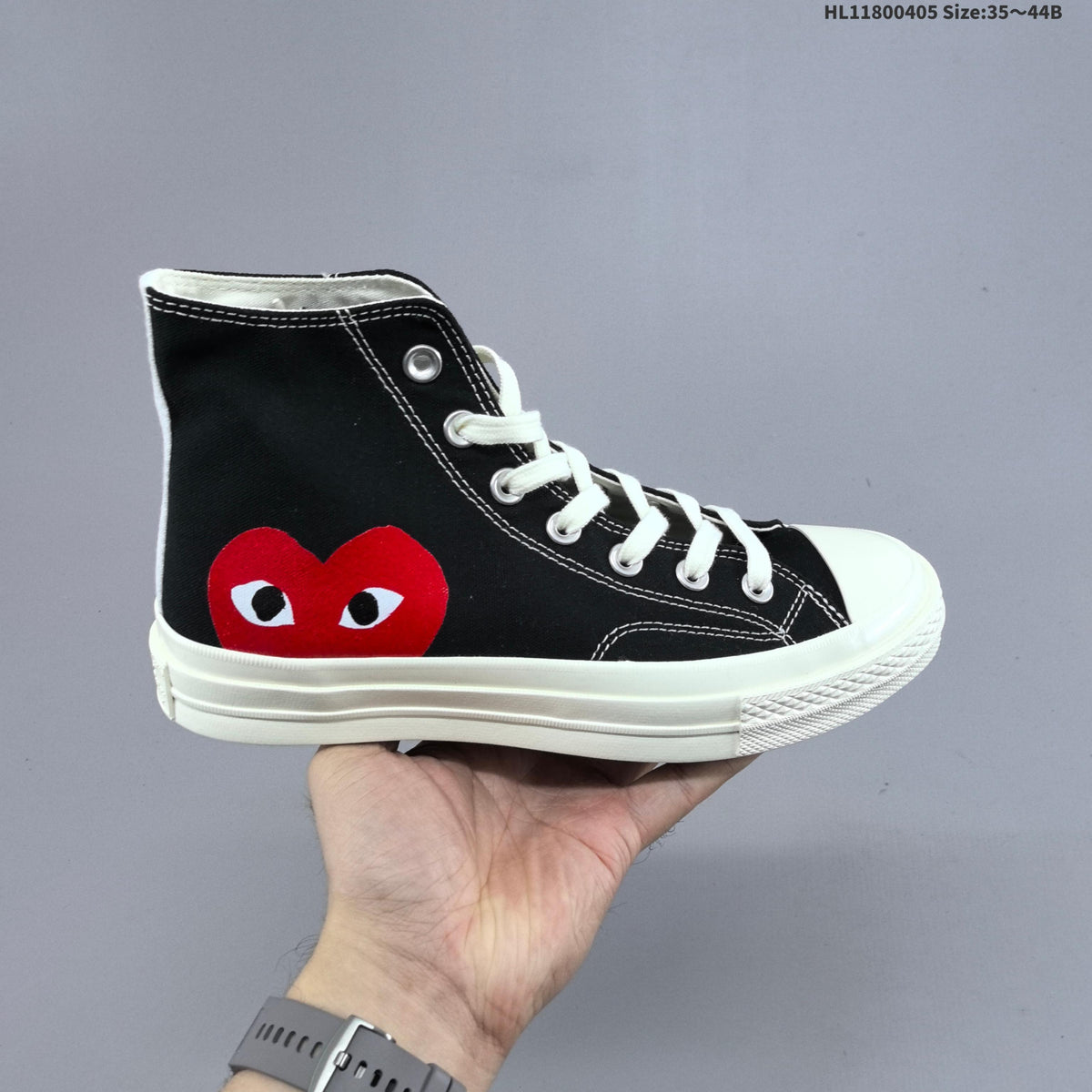 Comme des Garçons Play x Converse Chuck 1970S Trainers - product image from the listing.