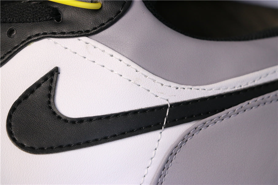 Air Jordan 1 Low Shadow Grey Black Sneakers - product image from the listing.