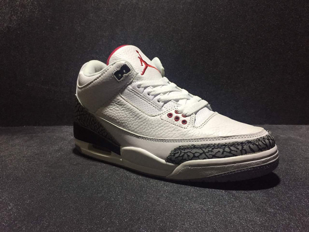 Air Jordan 3 White Cement High-Top Sneakers - product image from the listing.