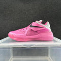 Nike Pink Basketball Trainers with Strap - product image from the listing.