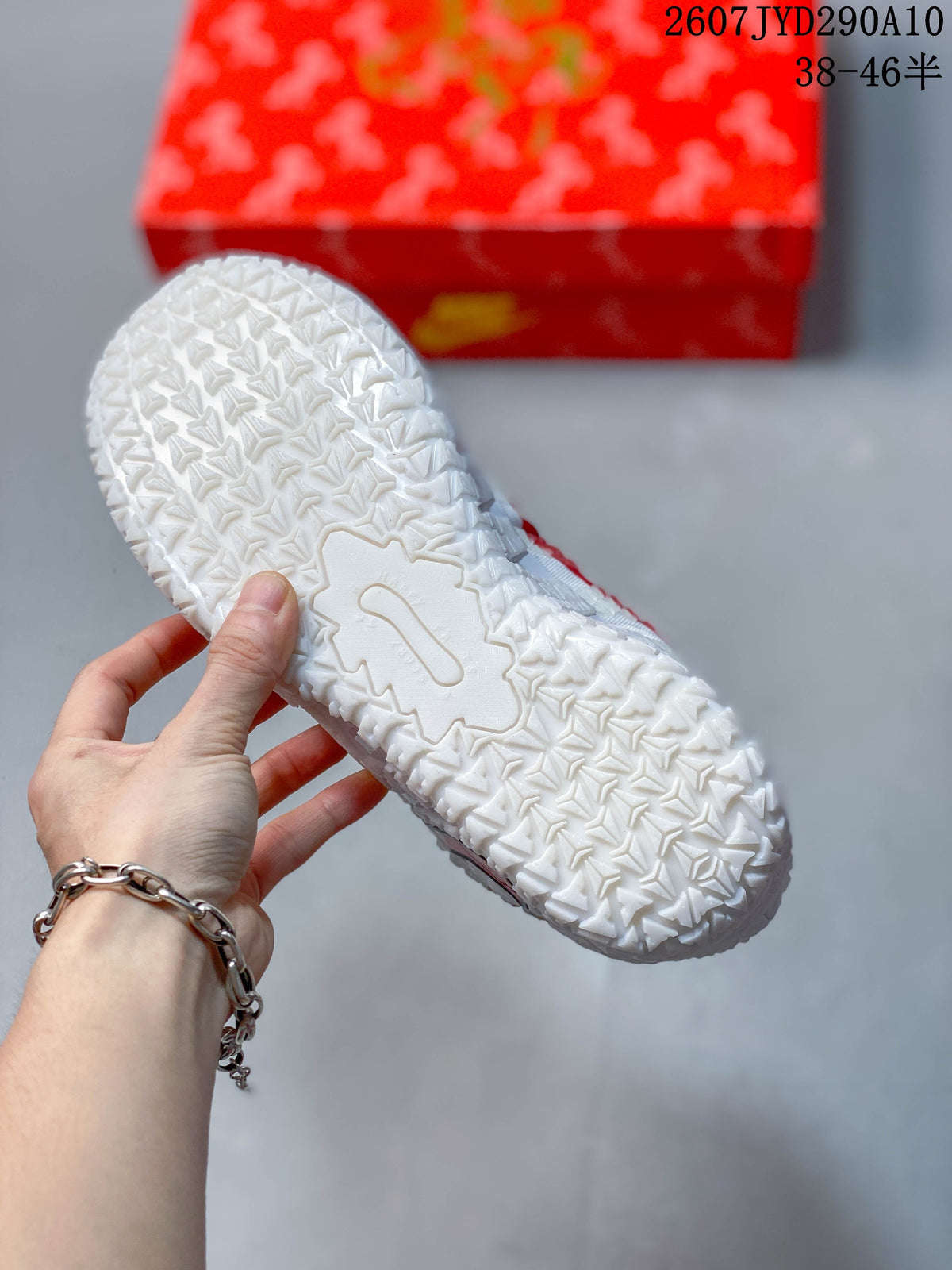 Nike Ja 3 Year of the Horse Basketball Shoes in White Red - product image from the listing.