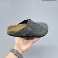 Gray Birkenstock Boston Shearling Clog - product image from the listing.