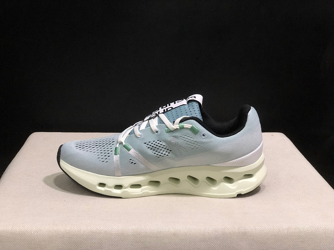 On Cloudsurfer Shoes for Running in Mineral and Aloe - product image from the listing.