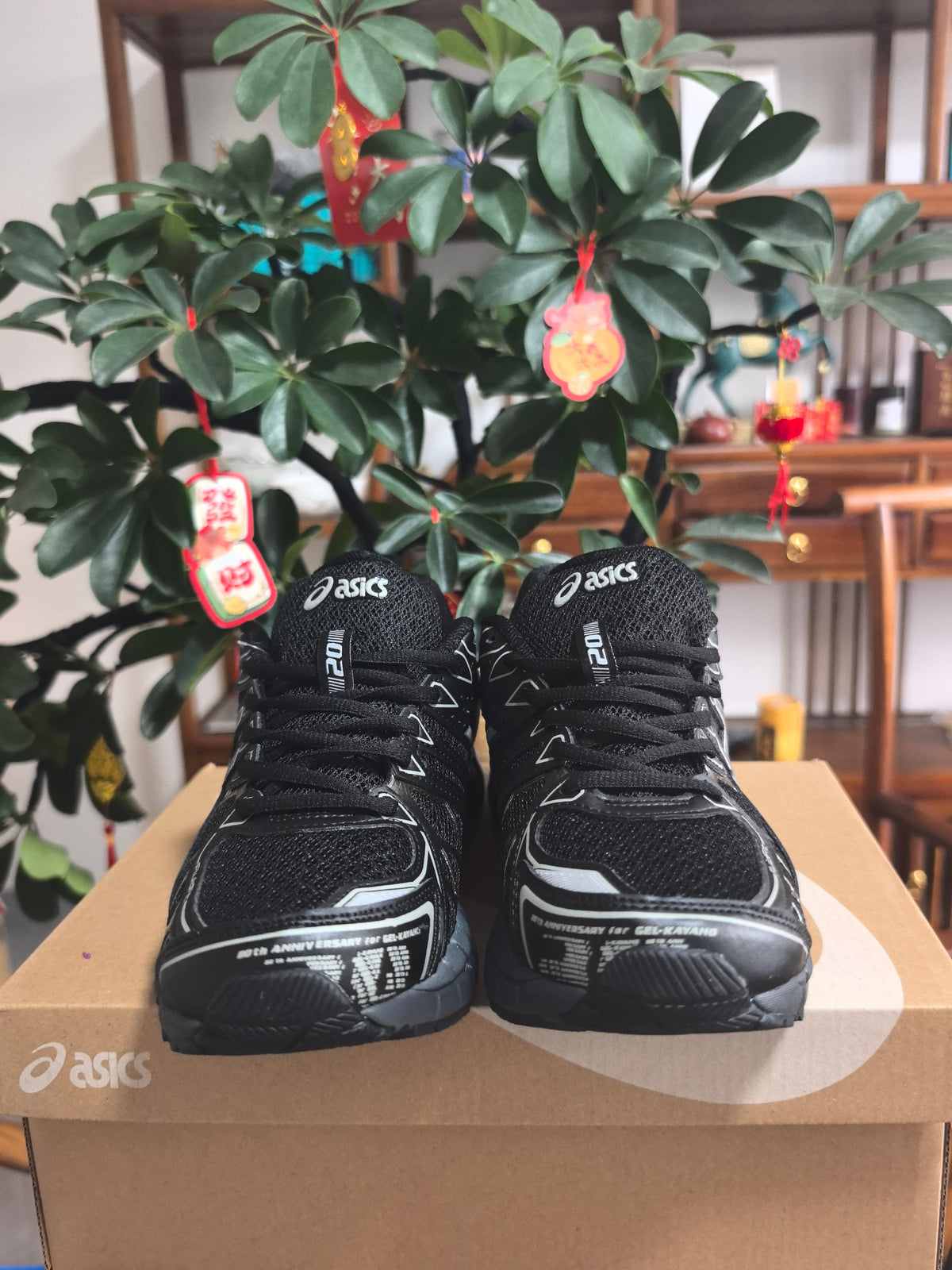 ASICS N1 Running Sneakers in Black - product image from the listing.