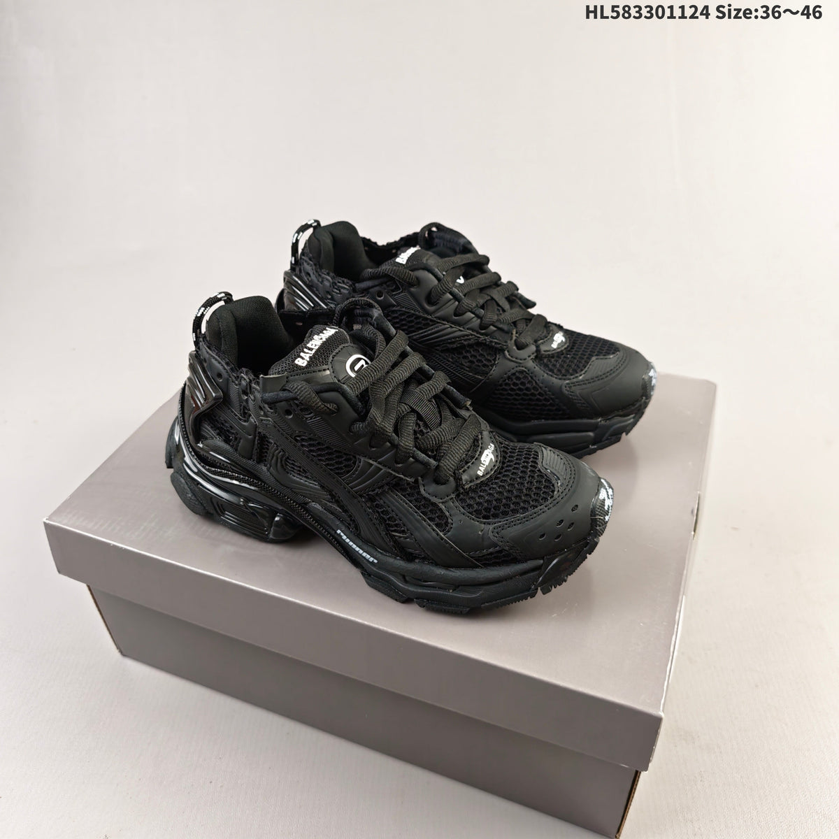Balenciaga Runner Sneaker Low-Cut Mesh Style - product image from the listing.