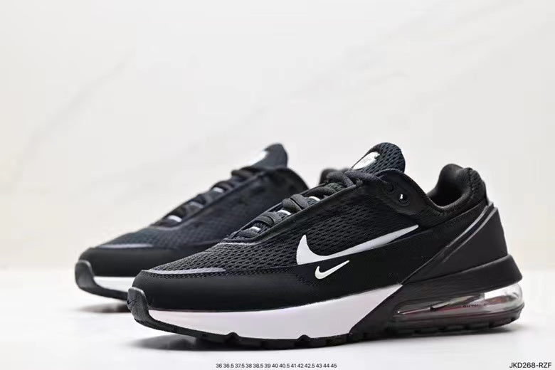 Nike Air Max 270 Sneakers in Black and White JKD268-RZF - product image from the listing.