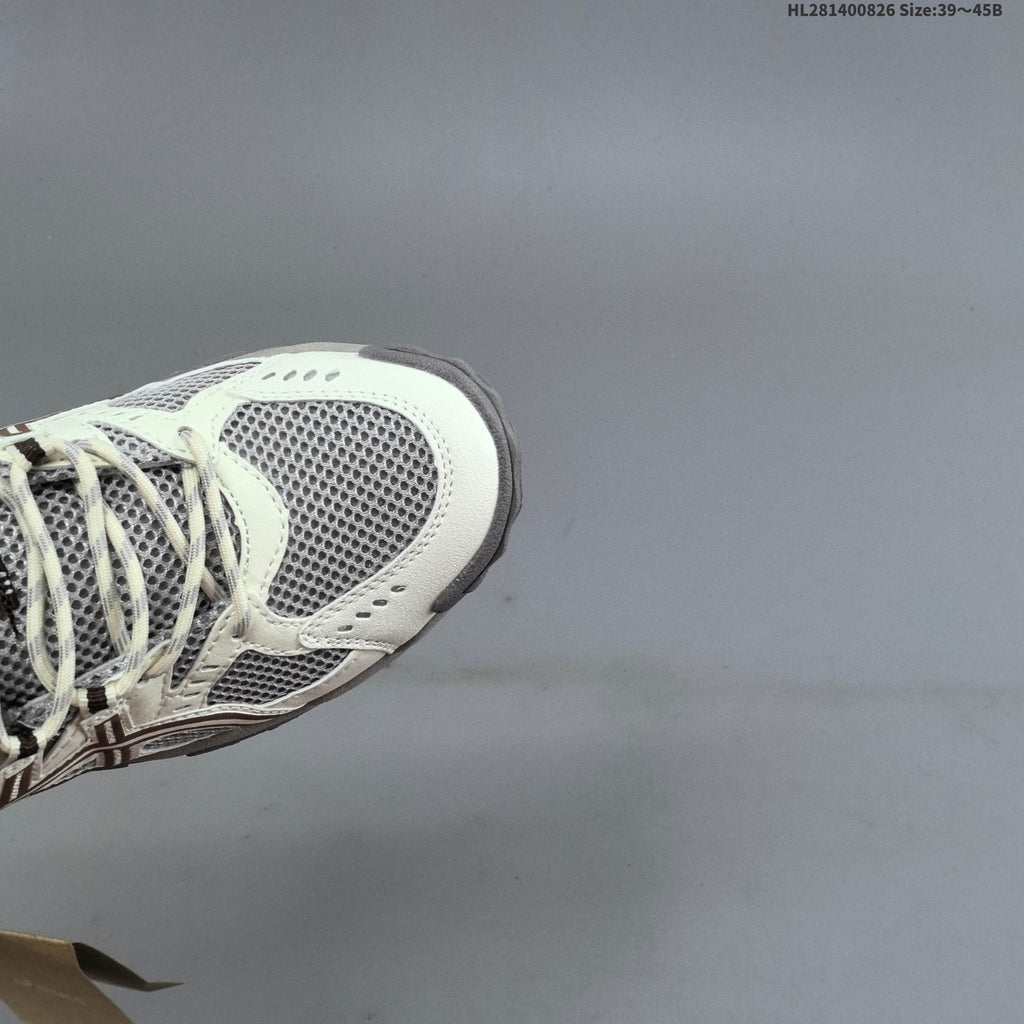 ASICS GEL-NANDI NR Sneakers in Cream, in Gray and Brown - product image from the listing.