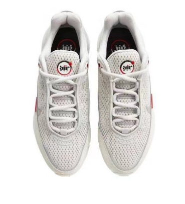 White and Orange Nike Air Max 270-Style Sneakers - product image from the listing.