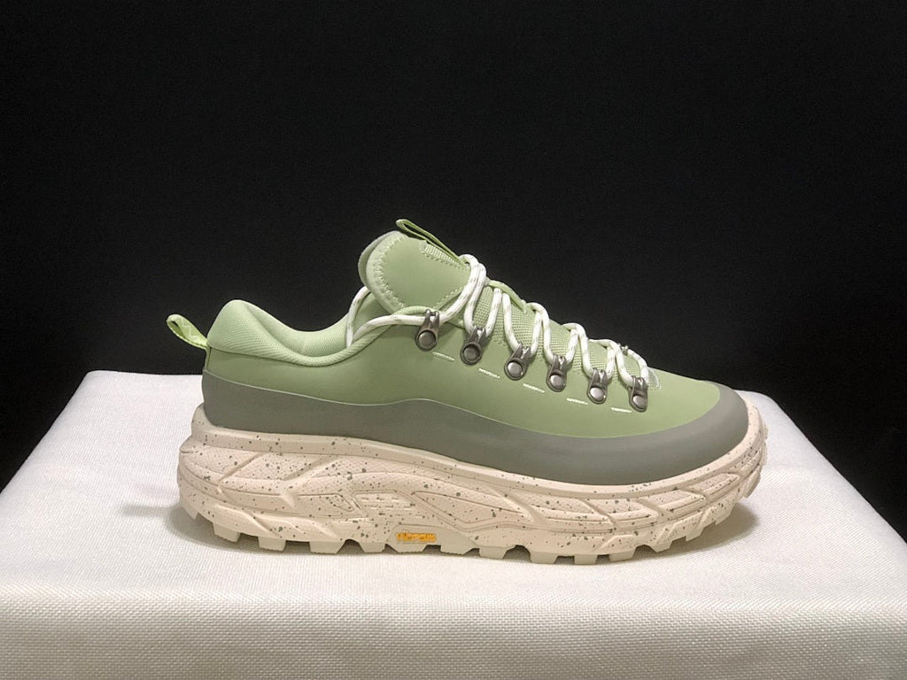 HOKA Tor Summit Hiking Shoes in Sage in Green - product image from the listing.